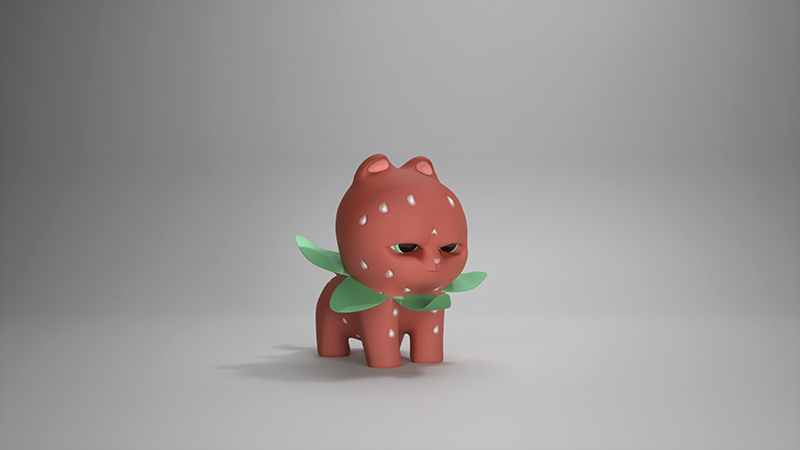 Strawberry Cat